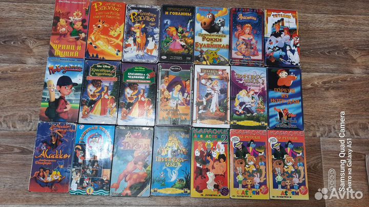 Кассеты для видеомагнитофона