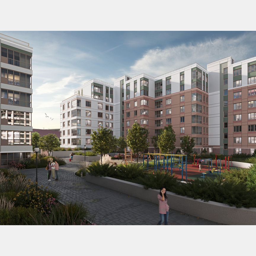 3-к. квартира, 89,1 м², 3/8 эт.
