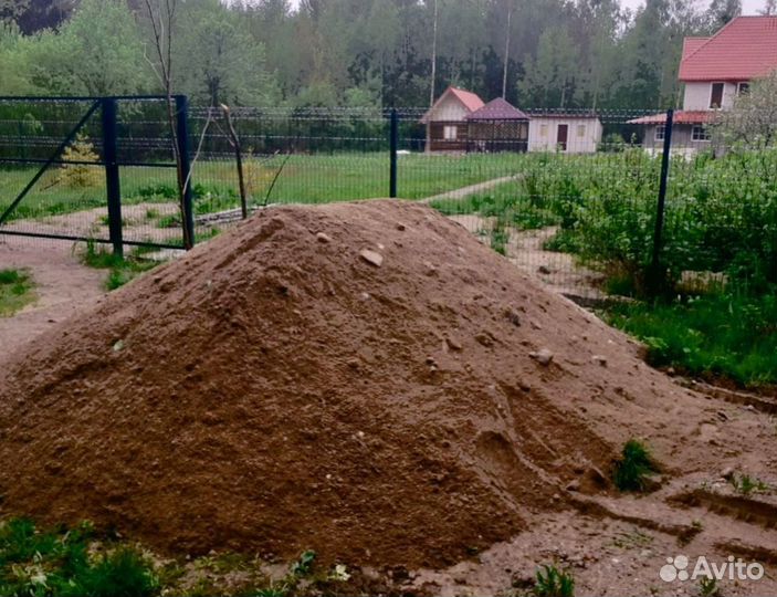 Песок карьерный в наличии