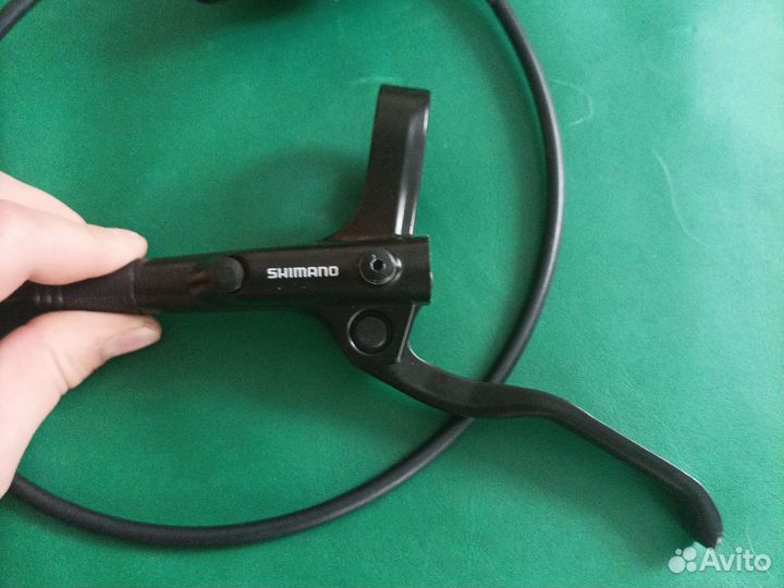Гидравлические тормоза shimano MT200