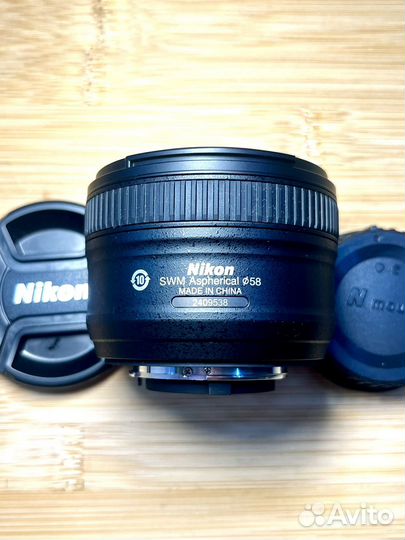 Nikon 50mm 1.8 G как новый
