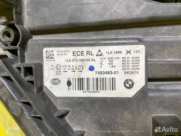 Фара левая Bmw f30