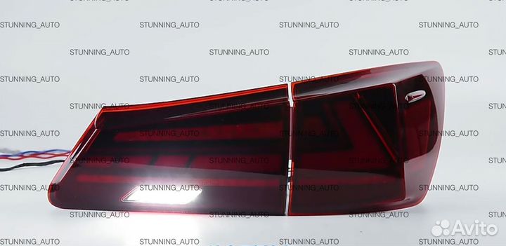 Фонари задние Lexus IS 250 IS 350 красные S2101