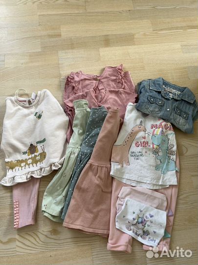 Вещи пакетом на девочку