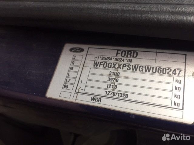 Разбор на запчасти Ford Galaxy