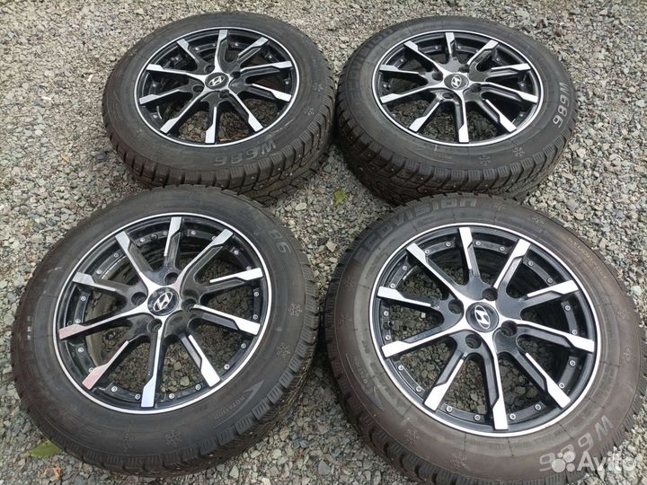 Диски всборе Солярис Акцент Рено Логан R15 4х100