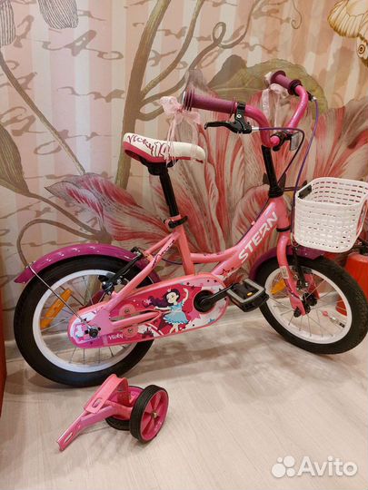 Детский велосипед для девочки 14