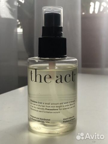 Масло для волос The Act