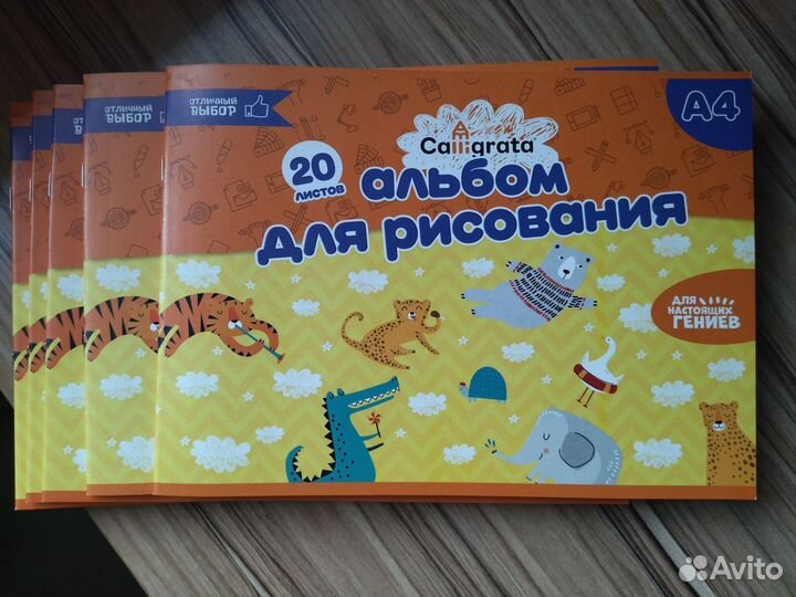 Альбом для рисования А4 20л