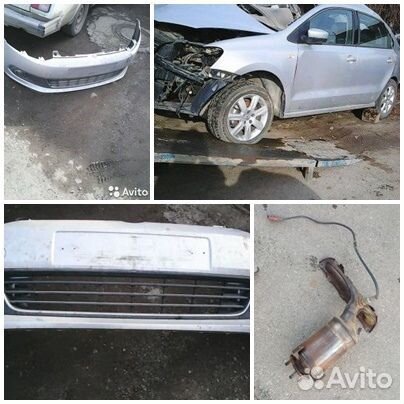 Кузов аварийный Volkswagen Polo 2016 гв по частям