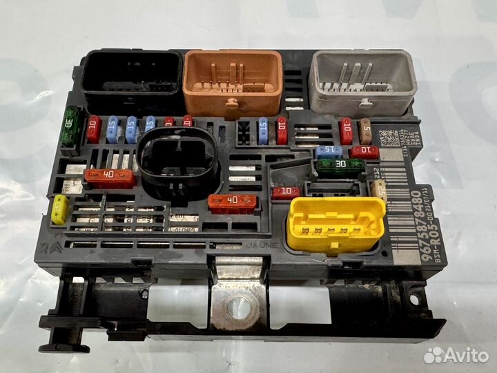 Блок предохранителей citroen berlingo b9