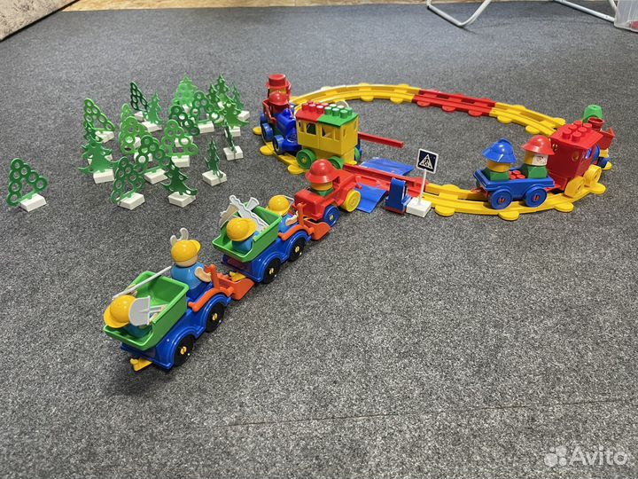 Конструктор Полесье железная дорога