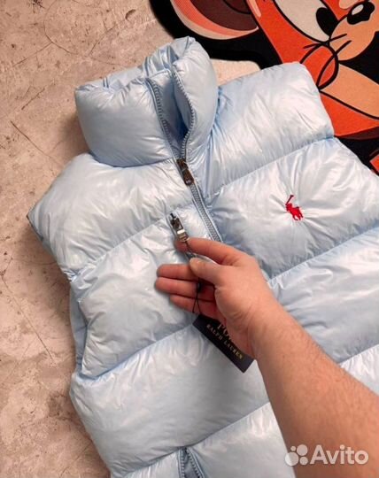 Жилетка polo ralph lauren гляцевая