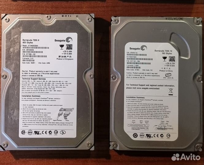 Винчестер HDD 3.5 жесткий диск разные