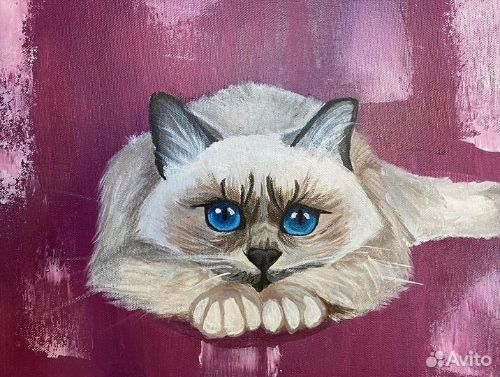 Картина «Сиамский кот»