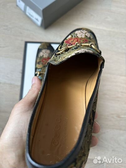 Лоферы мужские gucci, оригинал 43,5