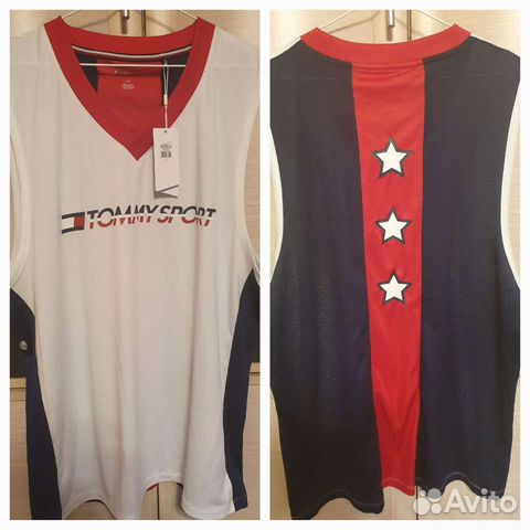 Новая баскетбольная майка Tommy Sport