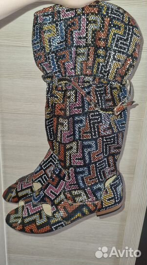 Сапоги летние 37,5 -38 размер