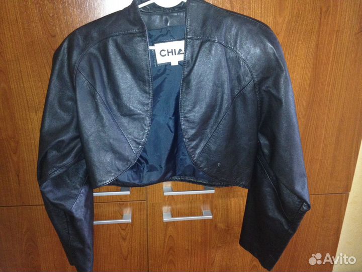 Куртка кожаная женская