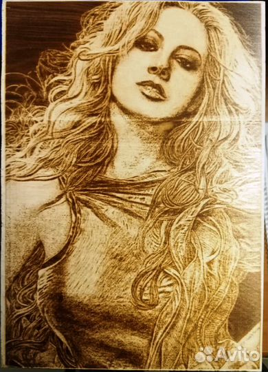 Выжигание портретов,картин по фотографии