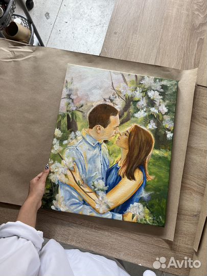 Портреты на заказ, интерьерные картины