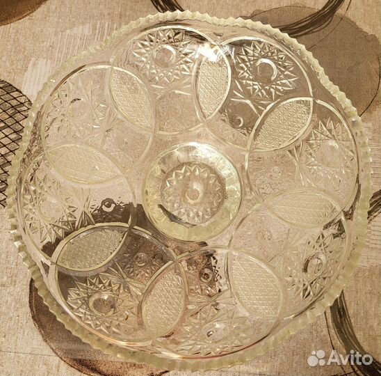 Ваза хрустальная СССР