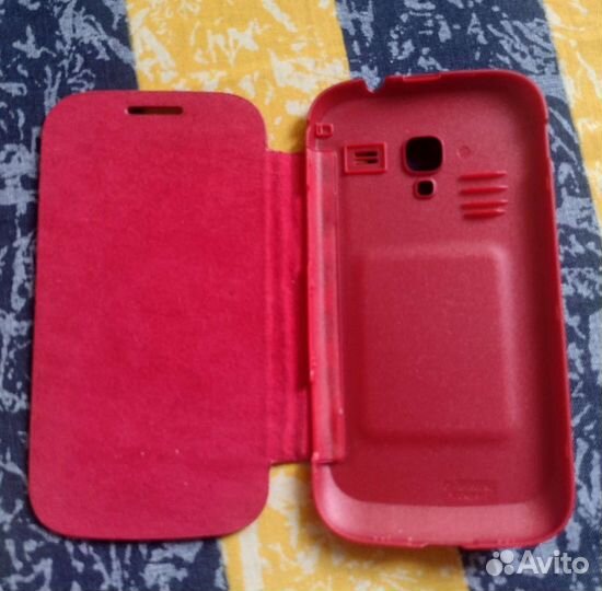 Чехол-книжка для Samsung Galaxy Ace 2 новый