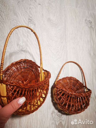 Корзина декоративная 3 шт