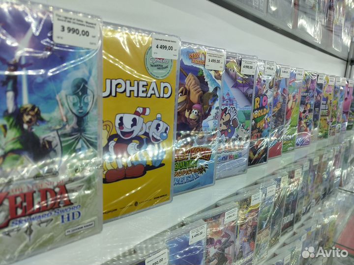 Большой выбор игр для Nintendo Switch