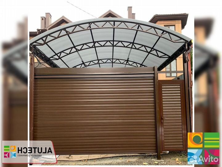 Ворота роллетные Аlutech
