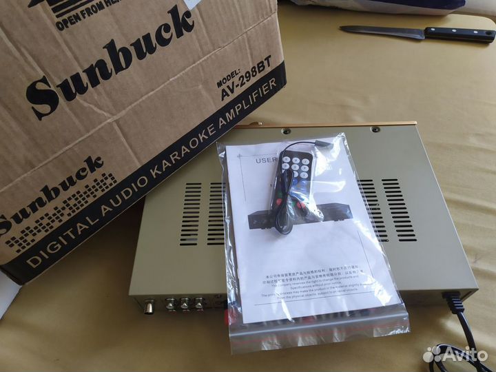 Усилитель звука новый