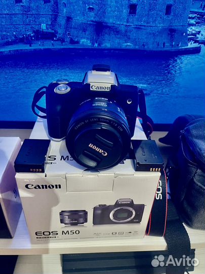 Зеркальный фотоаппарат canon eos m 50