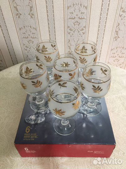 Фужеры-стаканы новые