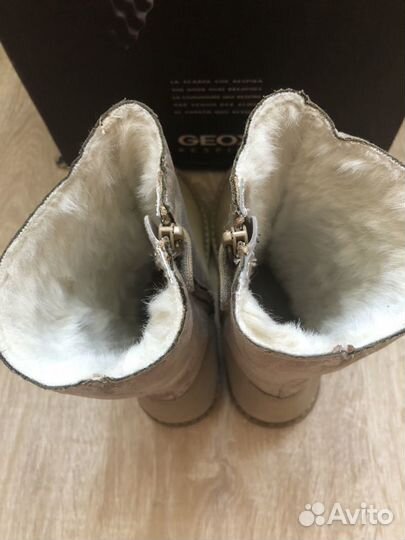 Сапоги угги Geox 29 для девочки Геокс