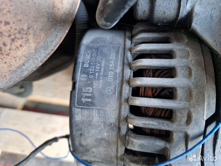 Генератор 115А для Mercedes W208 W210
