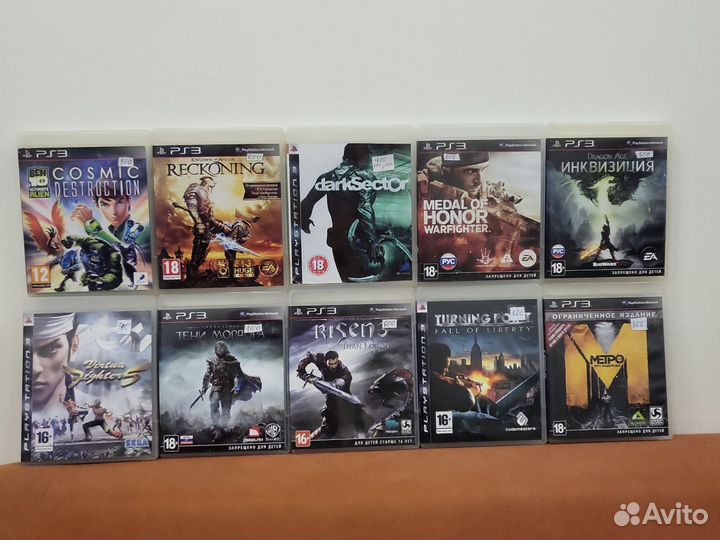 Диски игры для PS3 Часть 2