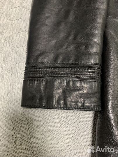 Кожаная куртка дубленка