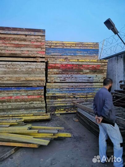 Опалубка, Щиты стеновые сталь