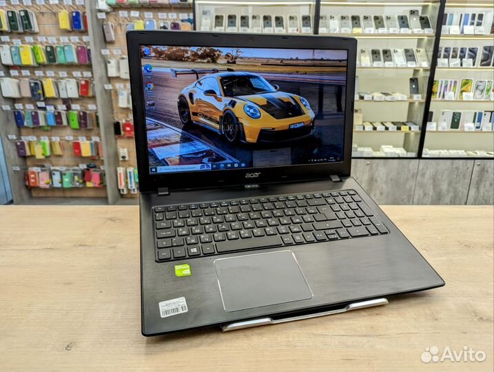 Игровой Acer/Cire i7-7500U+8gb/GTX950M/SSD