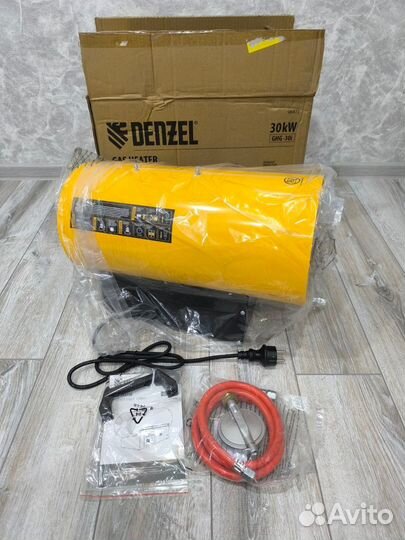 Новая тепловая пушка denzel GHG-30i 30кВт