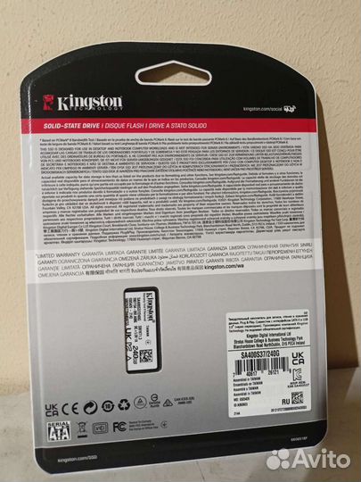 SSD 240GB Kingston Новый
