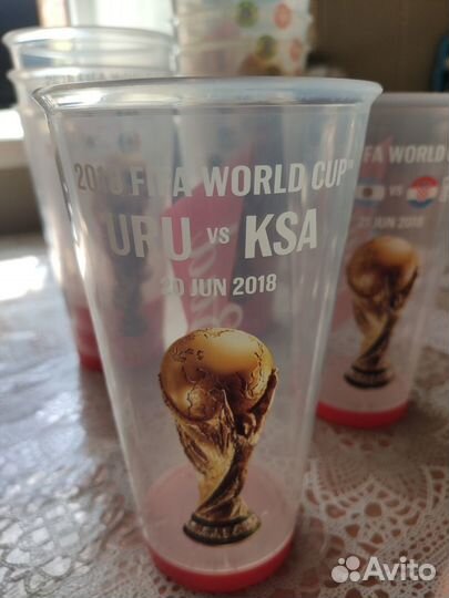 Стаканы Чемпионата мира по футболу FIFA 2018