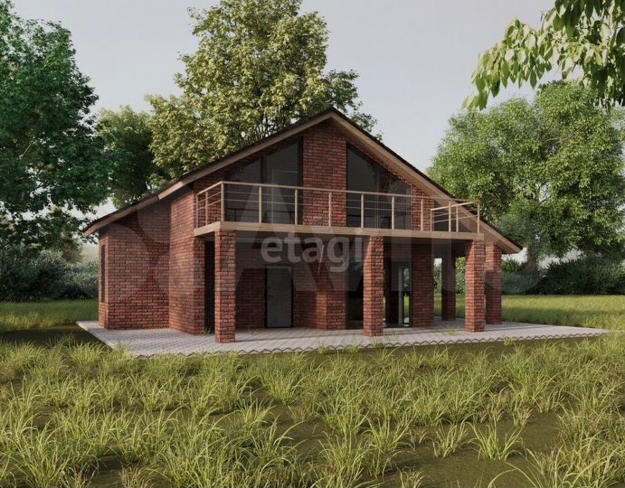 Дом 146 м² на участке 12,5 сот.