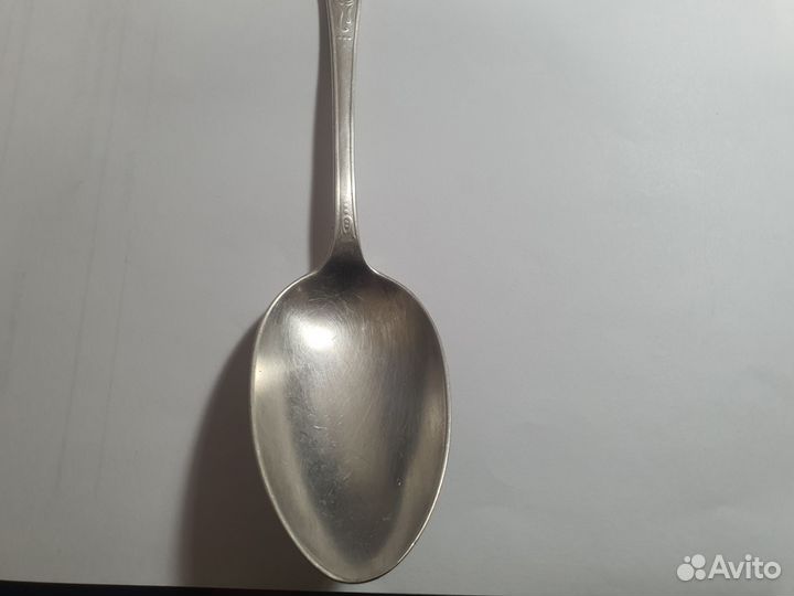 Ложка серебряная столовая СССР 875 клеймо