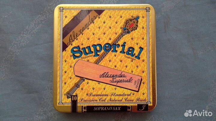 Трости для сопрано саксофона