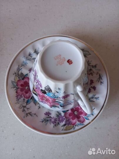 Чайная пара фарфор лфз