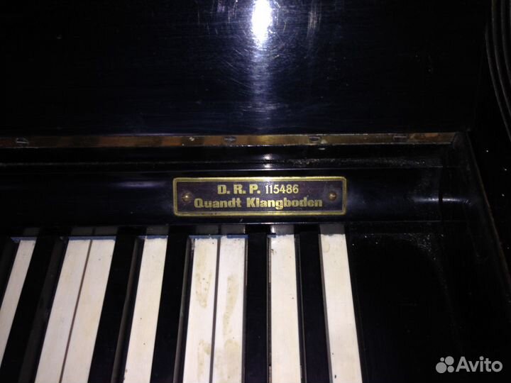 Немецкое фортепиано производство 60-ых годов