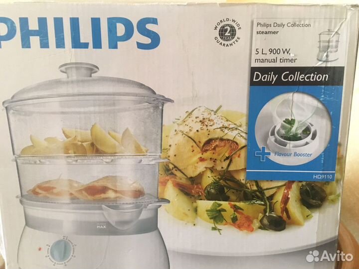 Пароварка fhilips