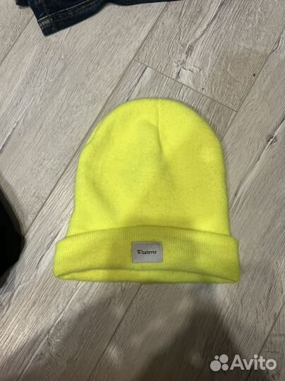 Шапка желтая неоновая Новая