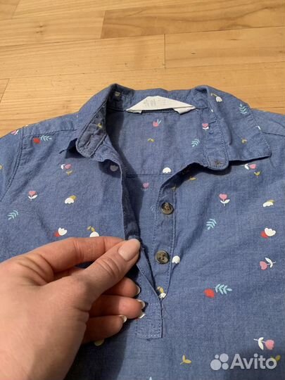 Рубашка платье детская